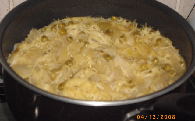 SOUPE DE VERMICELLES ET légumes MAISON