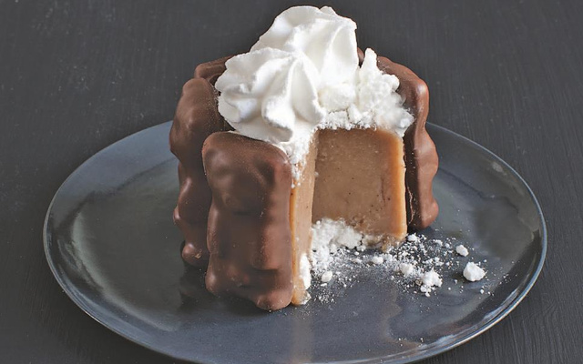 Charlottes à la crème de marrons