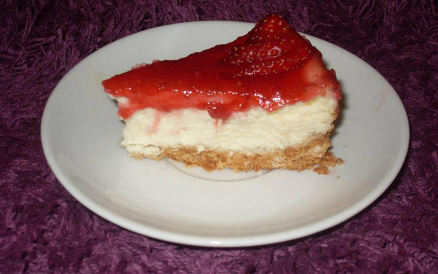 Cheesecake aux fraises économique