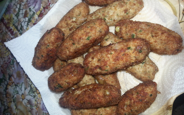 Croquettes de poulet au fromage