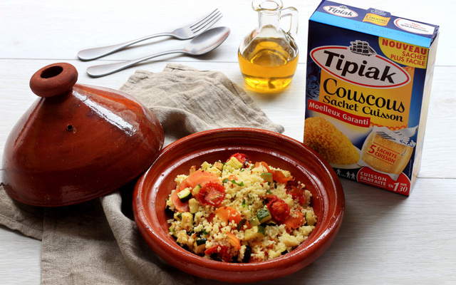 Couscous aux légumes grillés