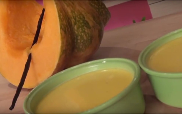 Crème citrouille-vanille