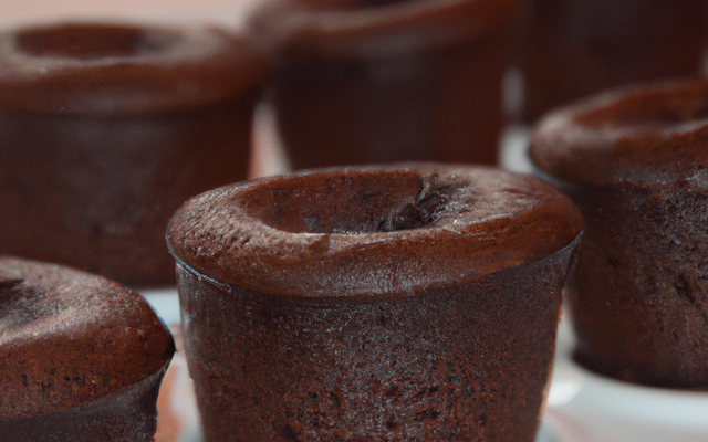 Mini-moelleux au chocolat
