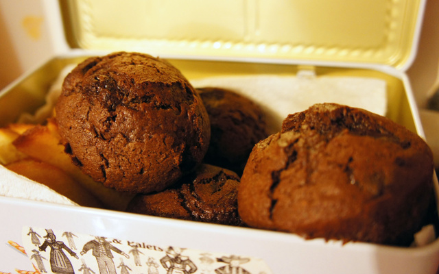 Muffins moelleux tout choco