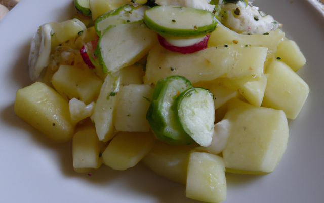 Salade patate concombre