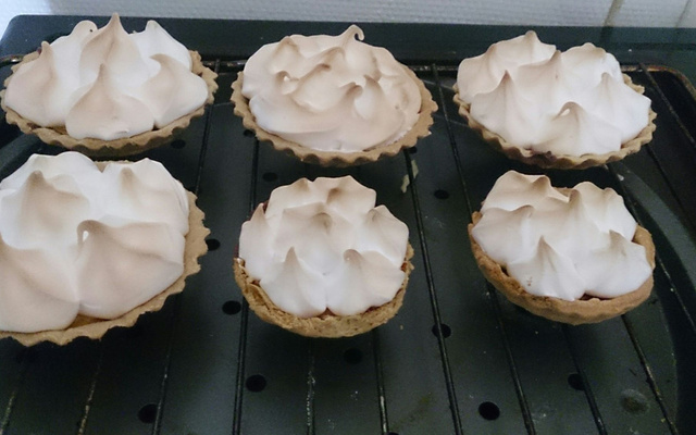 Tartelettes au citron meringuées