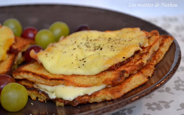 Pain perdu à la raclette