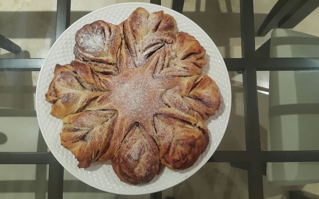 Brioche flocon au Nutella