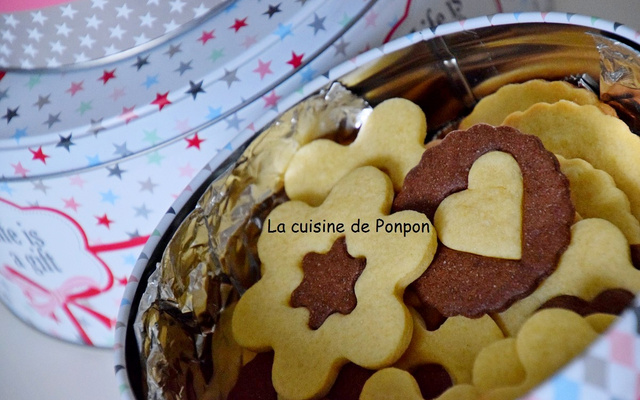 Biscuit vanille chocolat