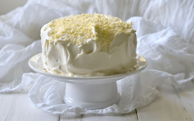 Gâteau au chocolat blanc au thermomix