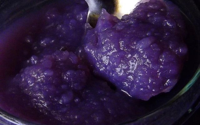 Confiture de vitelotte vanillée