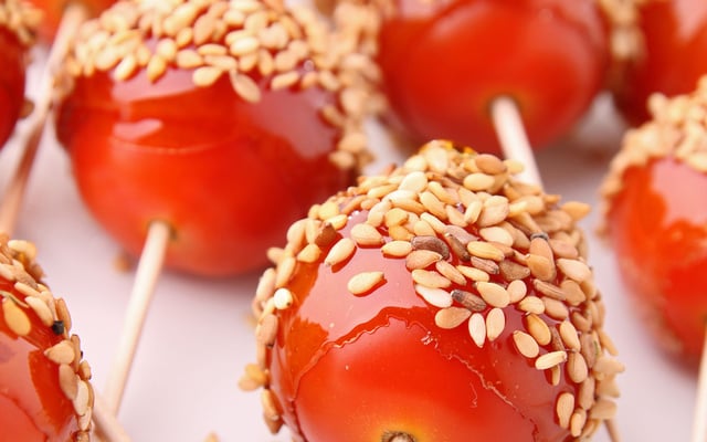 Tomates cerises d'amour maison