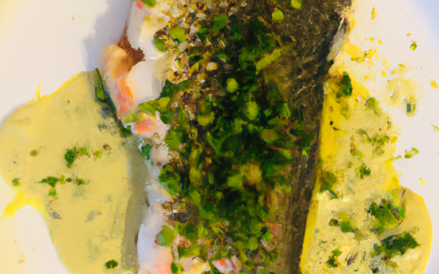 Filet de truite aux échalottes et beurre d estragon