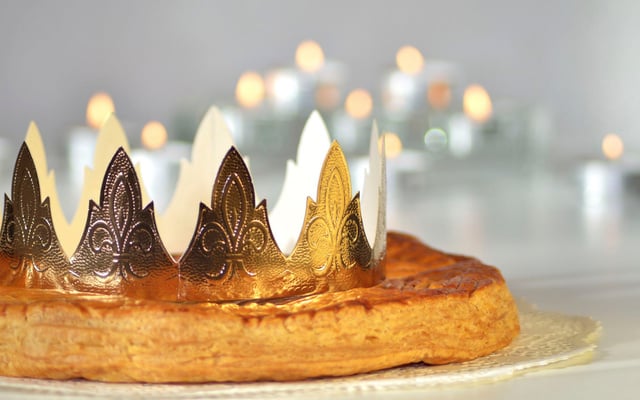 Galette des rois à la crème onctueuse d'amande