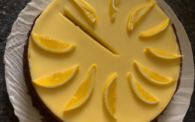 Cheesecake new-yorkais au citron
