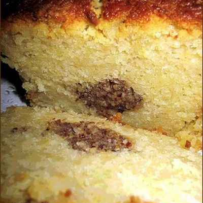 Cake aux pommes, surprise !