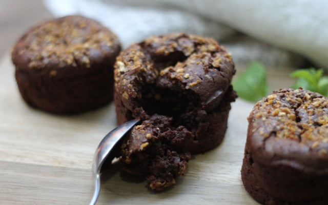 Mini-moelleux chocolat et pralin au Tapioca Tipiak