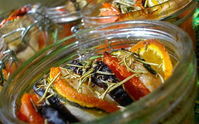 Confit nîmois ou tian provençal aux deux agrumes...