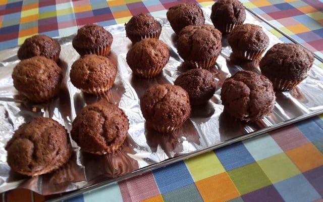 Muffins gourmands au chocolat