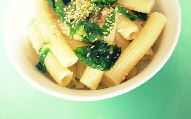 Maccheroni aux têtes de choux