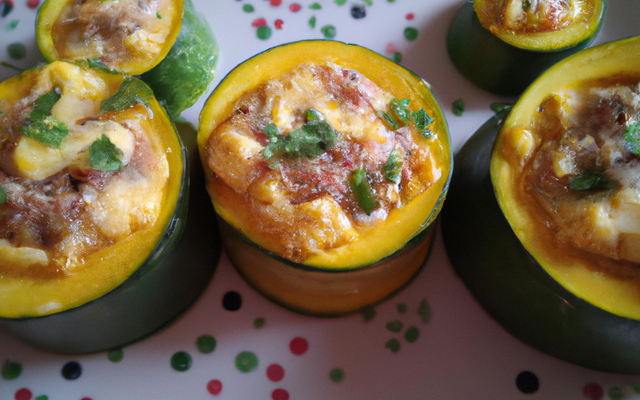 Courgettes farcies fraîcheur