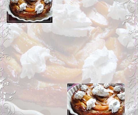 Tatin de Mangues au rhum