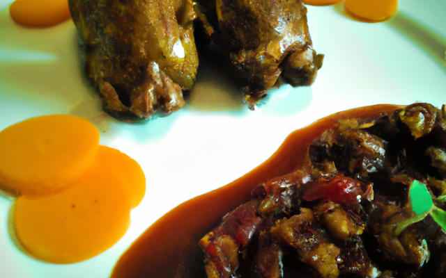 Lapin sauce chocolat