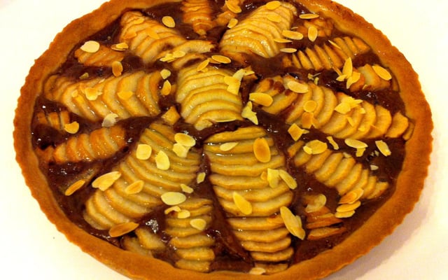 Tarte Choco et Poires
