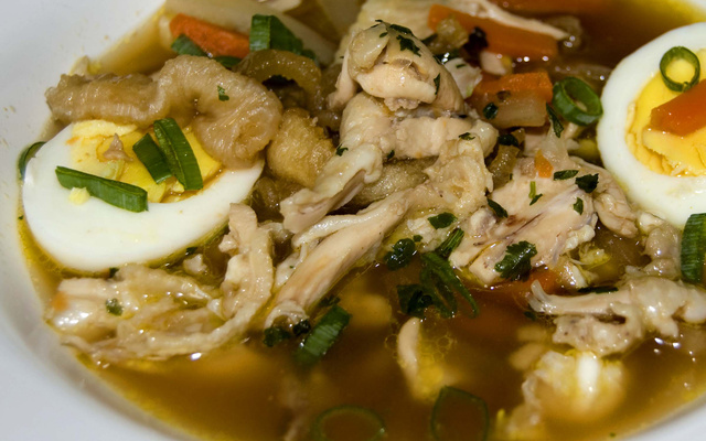 Soupe d'entrailles de poisson