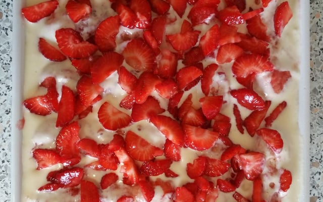 Tiramisu aux fraises