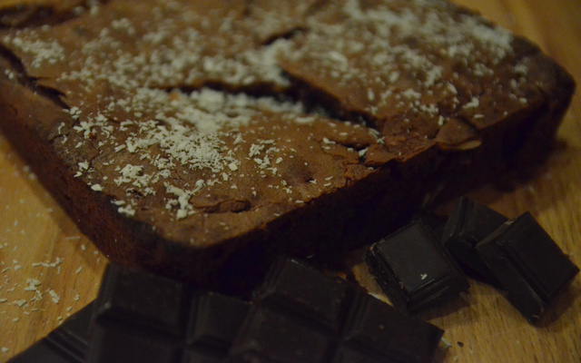 Brownies au chocolat et à la noix de coco