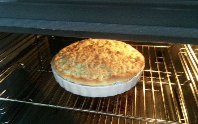 Tarte pommes-bananes version "crumble" rapide