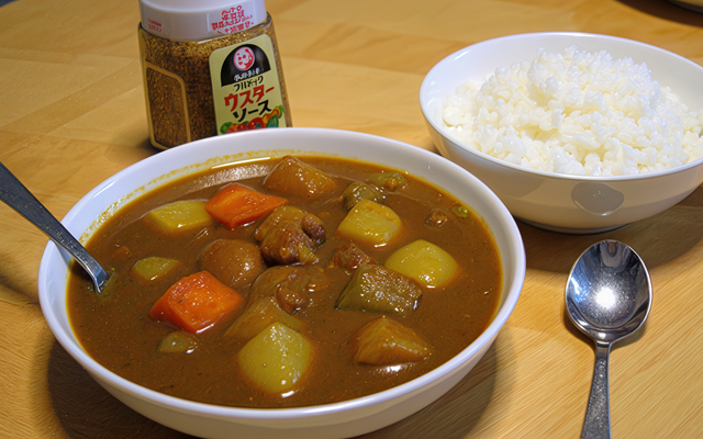 Curry japonais (avec roux de curry)