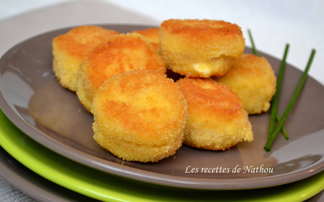 Minis Babybel panés au salami