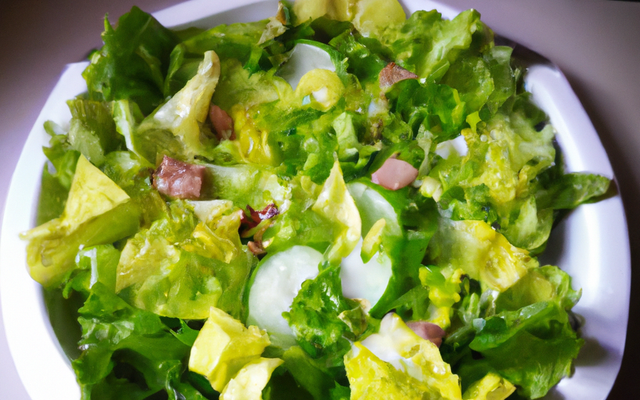 Salade fraîche au boun