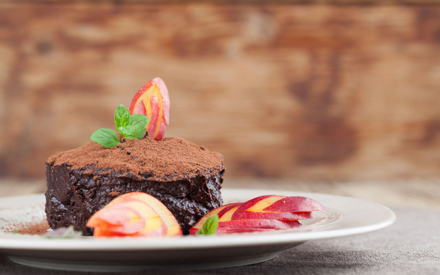 Gâteau à la mousse au chocolat gourmand