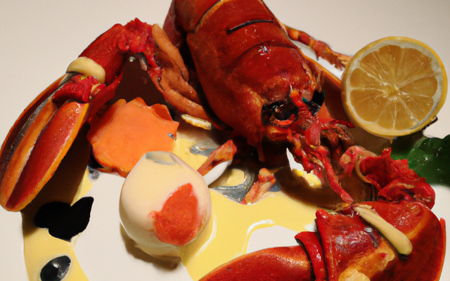 Homard à la nage classique