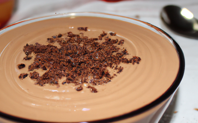 Mousse au chocolat maison