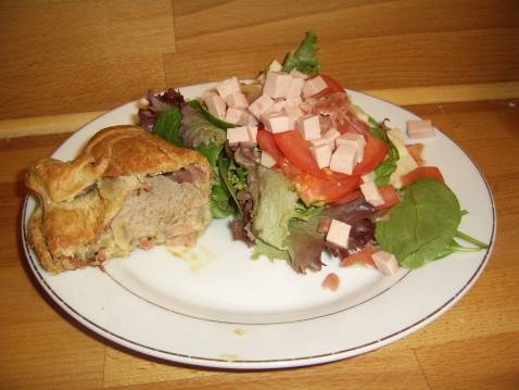 Filet mignon en croûte et bacon