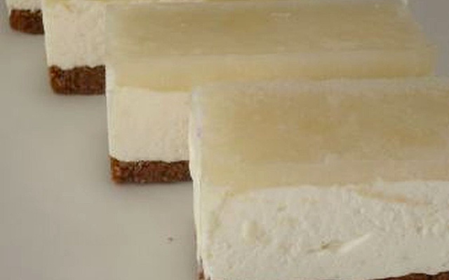 Bavarois poire et speculoos