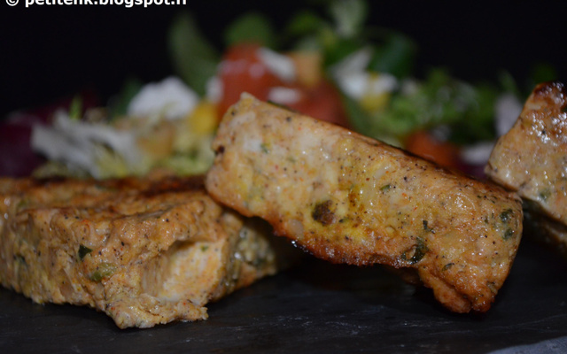 Kefta de poulet et courgette