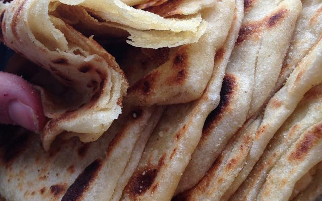 Msemmens ou crêpes feuilletées marocaines