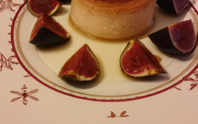 Flan aux figues
