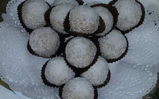Boule fondante noix coco