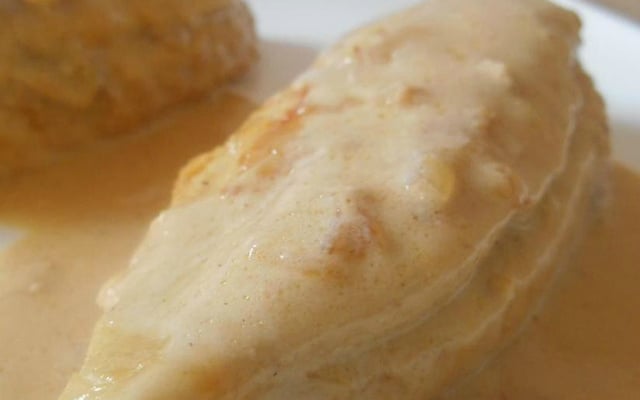 Blancs de poulet au cidre & miel