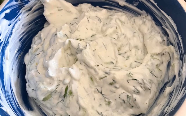 Tzatziki aux saveurs de Grèce