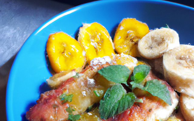 Escalope à la banane