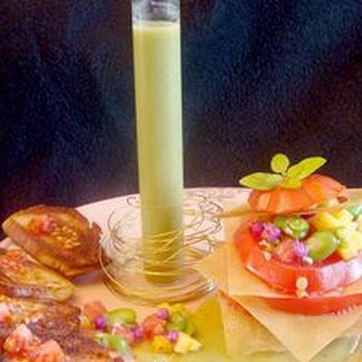 Millefeuille de Marmande à la Mangue