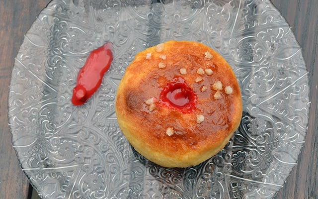 Brioches perdues, cœur de pralines roses