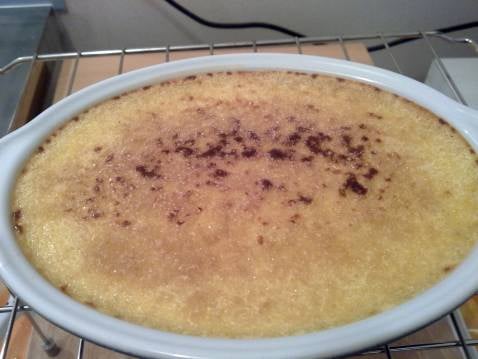 Créme brûlée au miel